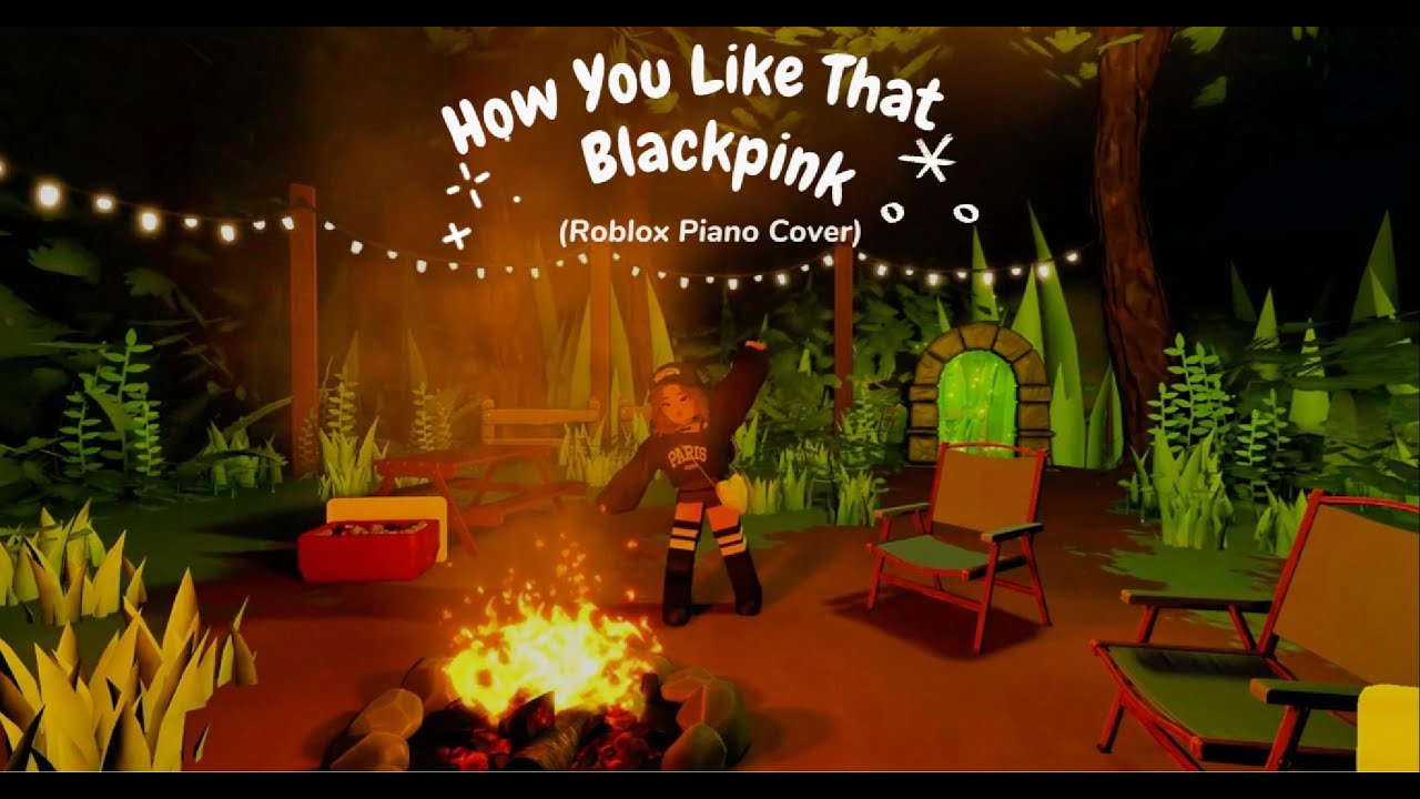 (ROBLOX PIANO COVER) How You Like That - Blackpink (Sheet in comment section)