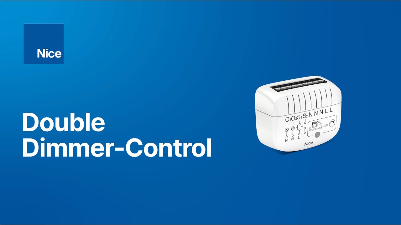 Nice DoubleDimmer-Control