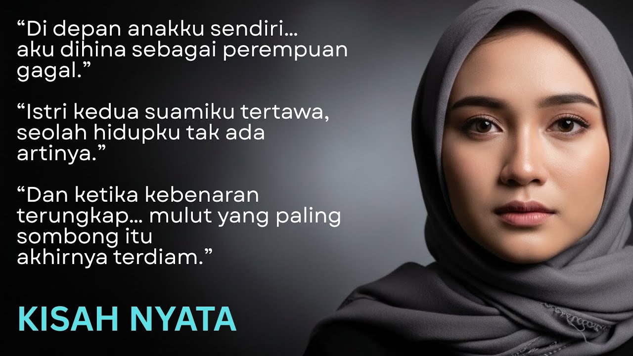 ISTRI KEDUA SUAMIKU MENGHINA AKU DI DEPAN ANAKKU – TAPI DIA LANGSUNG TERDIAM SETELAH INI TERJADI!