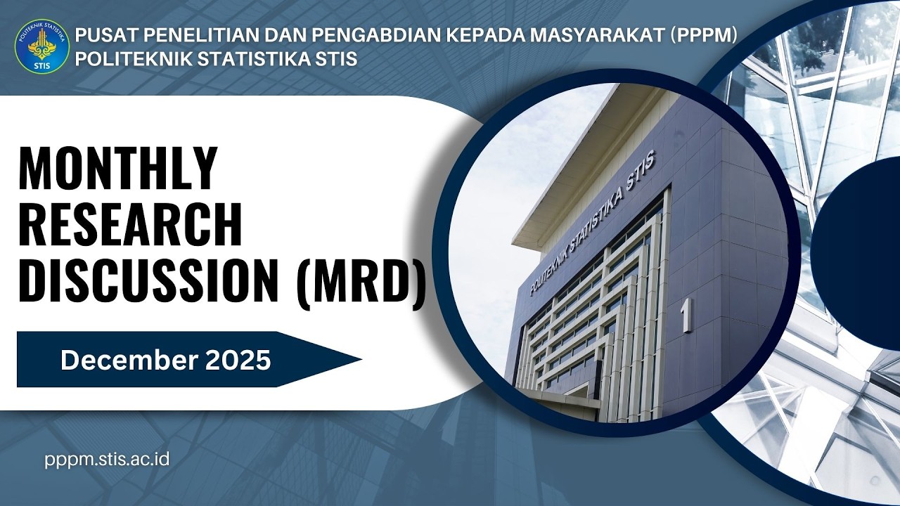 [ Desember 2025 ] Monthly Research Discussion (MRD) Politeknik Statistika STIS