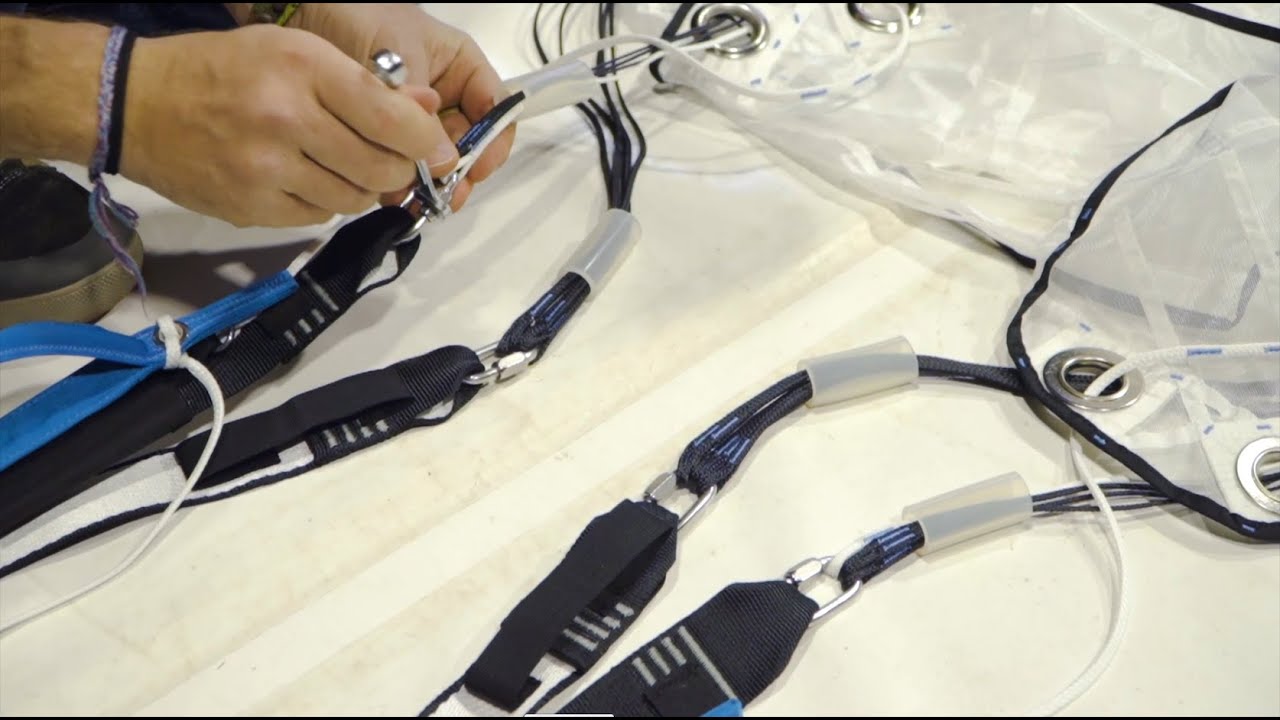 Tutoriel de montage voile BASE jump