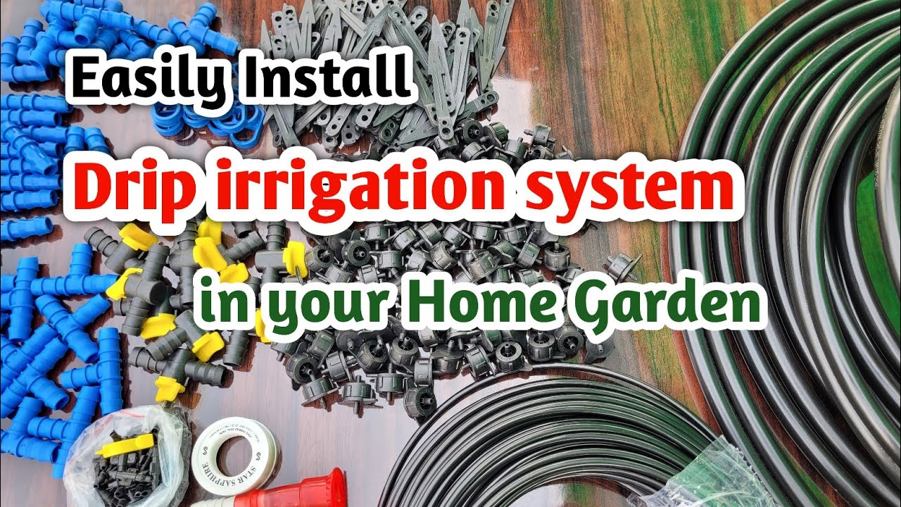 How to install Drip Irrigation Kit in Your Home Garden || ड्रिप सिंचाई किट कैसे लगाएं ||