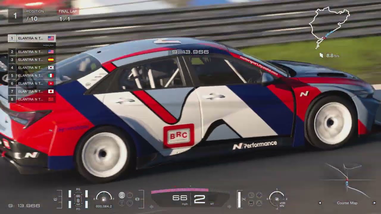 GT7 Weekly challenge race 4 ELANTRA N TC '24