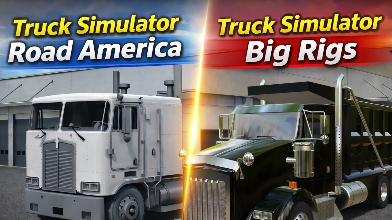 Truck Simulator Road America & Truck Simulator Big Rigs New Info. 丨 Truck New Truck Game 2026