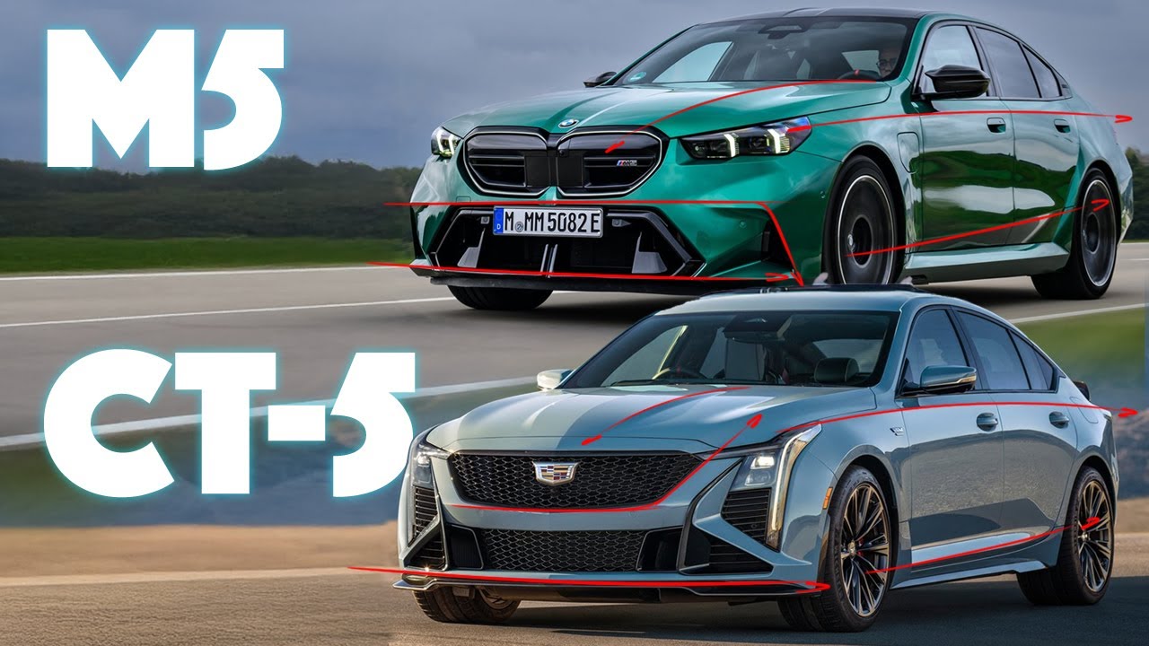 BMW M5 2026 года против Cadillac CT-5 Blackwing — какой из них купить и почему?