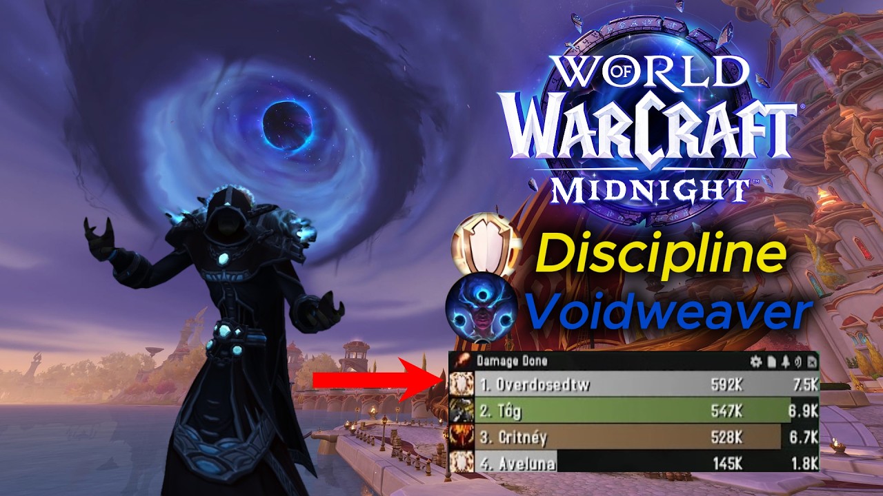 - 3.1k EXP Priest | Voidweaver Discipline Midnight Prepatch 2v2 Arena | Retail WoW PvP Solo Shuffle