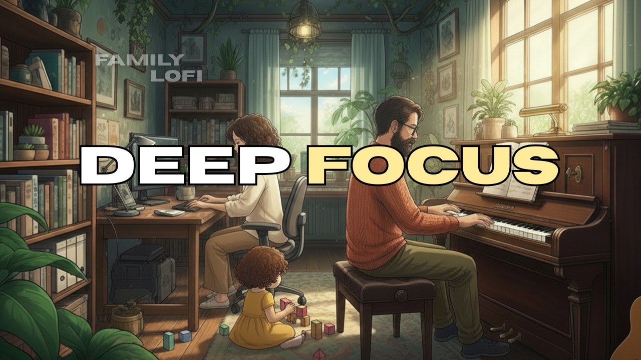 Deep Work Flow | Uninterrupted Lofi Music for Focus & Study