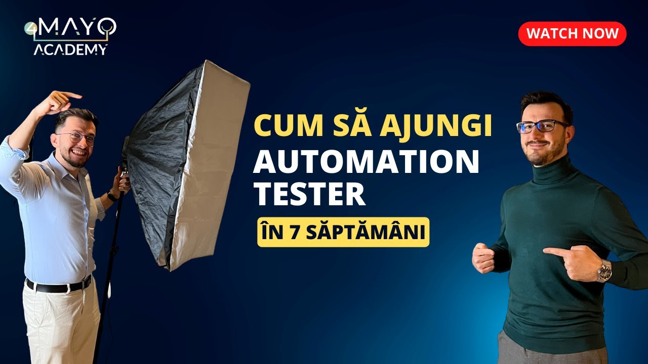 Angajare &icirc;n IT &icirc;n 2023 - Testare Software Automată | Curs 7 Săptăm&acirc;ni🚀 @LearnwithRV
