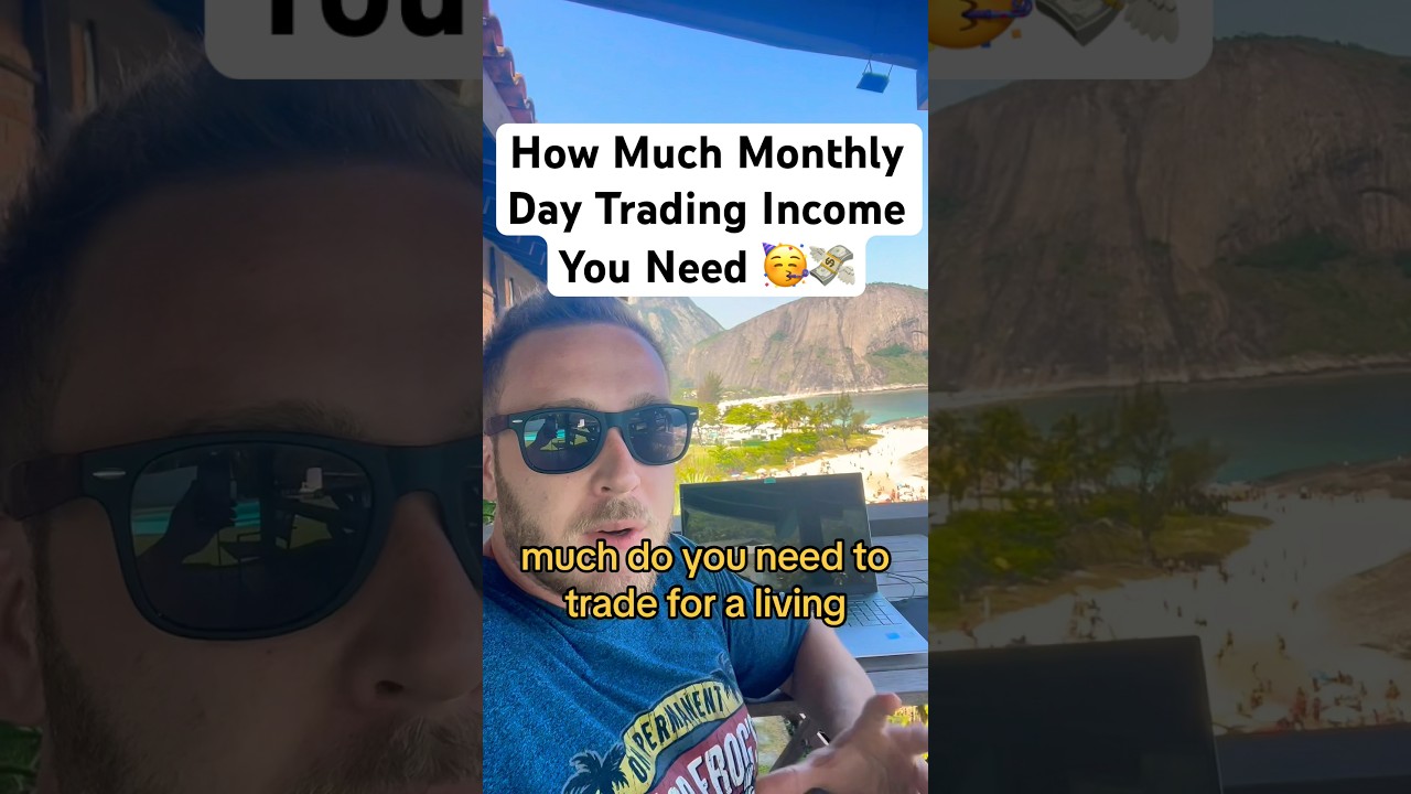 How Much Money Do You Need To Day Trade For A Living 👈🧐