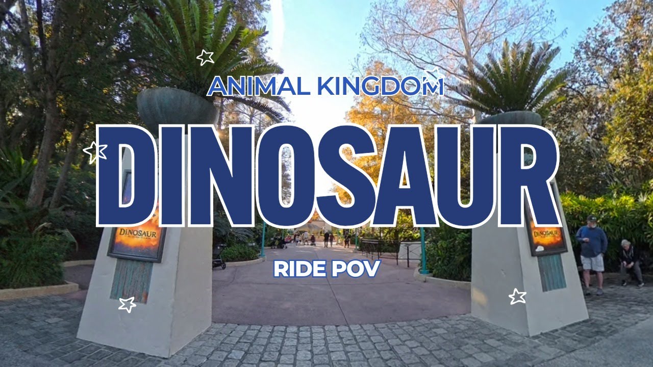 DINOSAUR Attraction POV | Animal Kingdom Before Its Closure