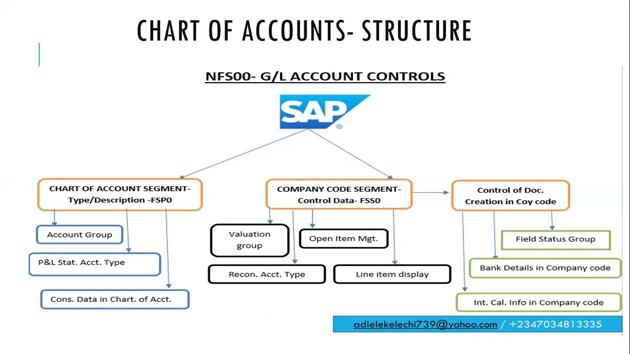 GENERAL LEDGER MASTER DATA  IN SAP FI