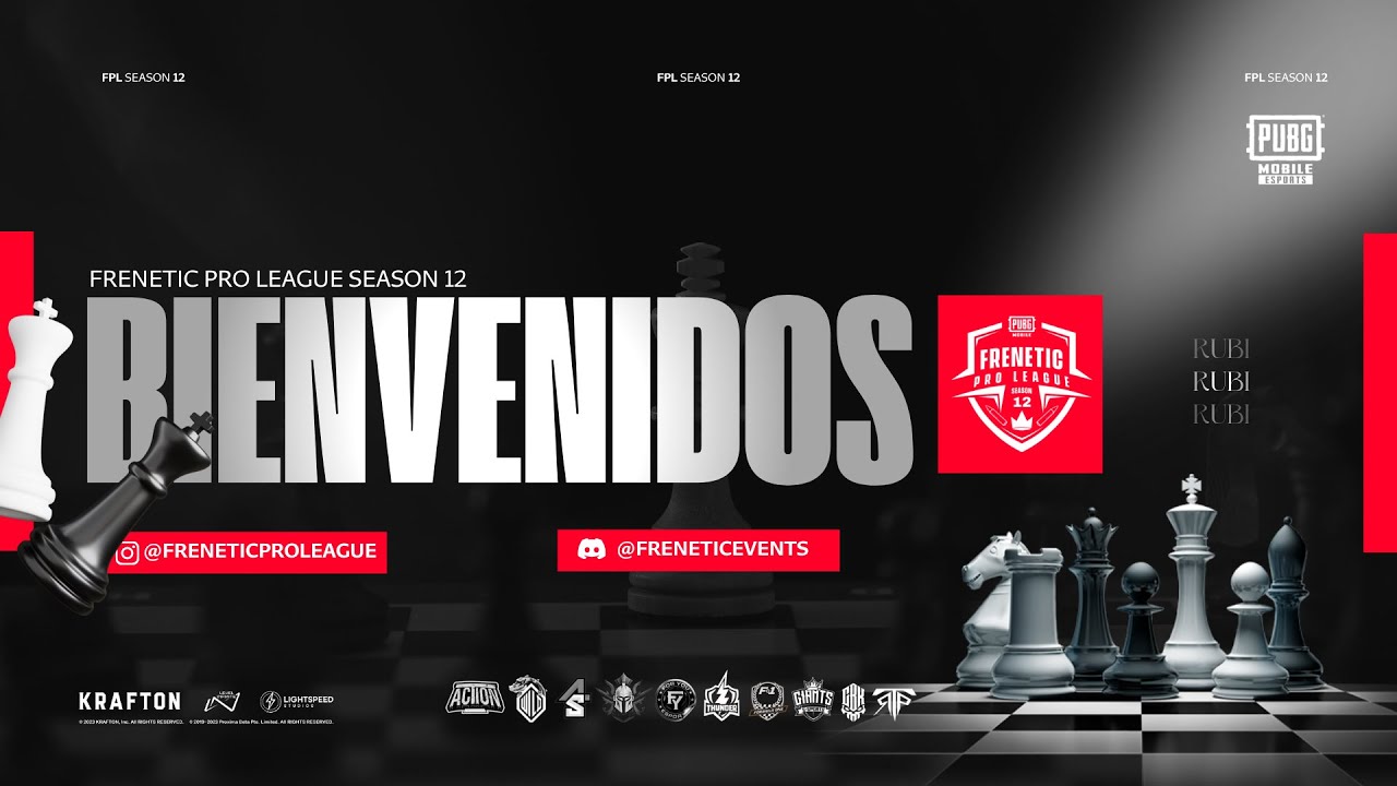 FRENETIC PRO LEAGUE - DIVISIÓN RUBí- FECHA 1