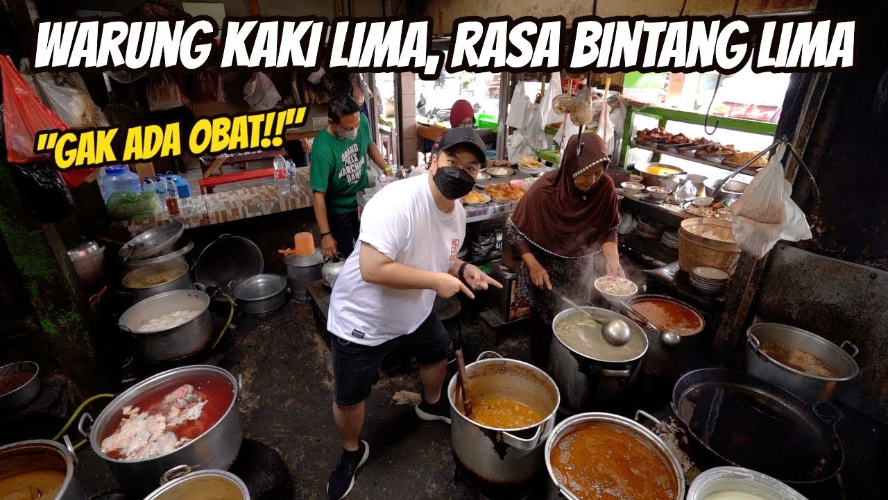 WARUNG SEDERHANA DARI TAHUN 1975, RASANYA GAK ADA OBAT MEN!!!