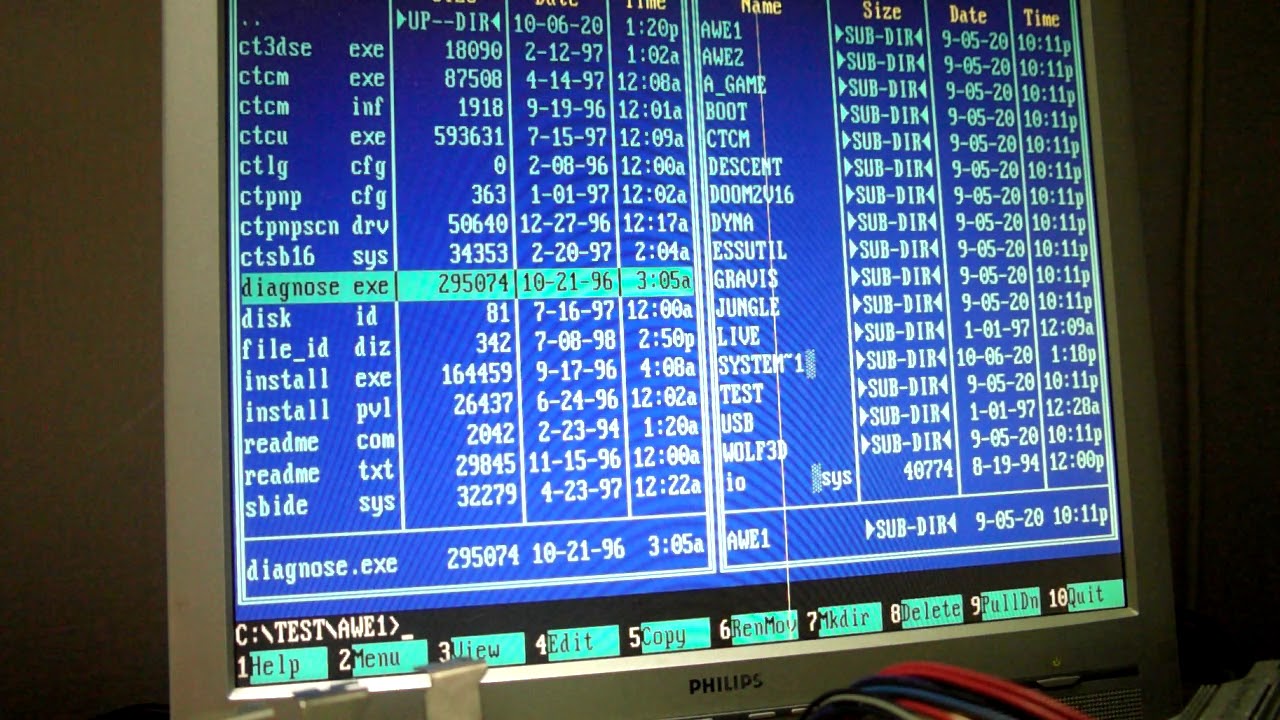 Creative CT4170 Sound Blaster 16 test