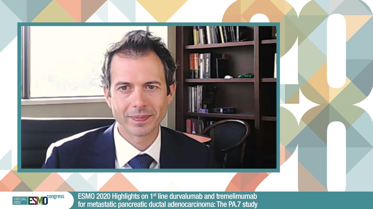 ESMO 2020 Highlights on 1st line durvalumab and tremelimumab for mPDAC: The PA.7 study