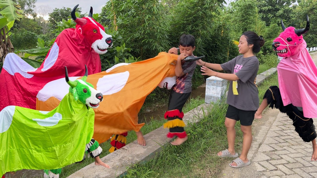 Vibes Ramadhan 2026 | VICHO DAN KAK RACEL BERBURU BANTENGAN BEROT WARNA WARNI 
