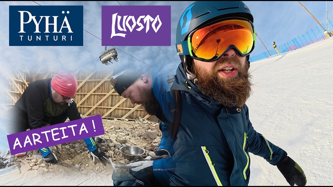 Hiihtoloma Lapissa! ❄️ Laskettelua, hiihtoa ja aarteita Pyhä-Luostolla