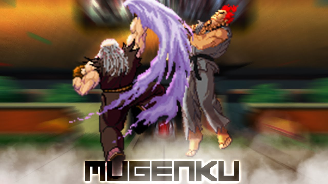 Gouken? No... this time Master Gouken! vs Super Street Fighter Team! MUGEN