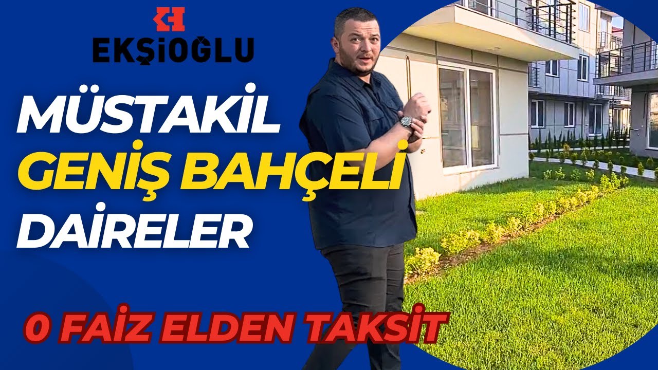 Karasu'da Müstakil Bahçeli Daireler Nasıl Oluyor? - Ekşioğlu'nun Karasu'da ki Daire Görüntüleri