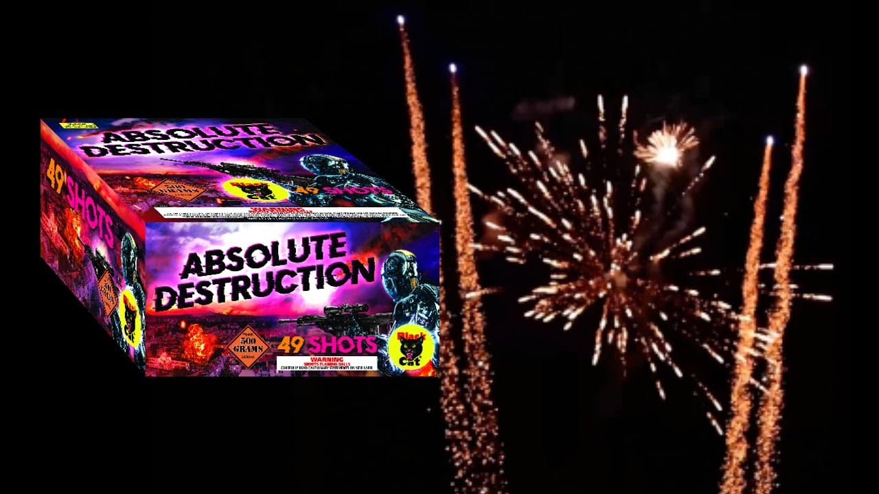 Absolute Destruction - Black Cat Fireworks
