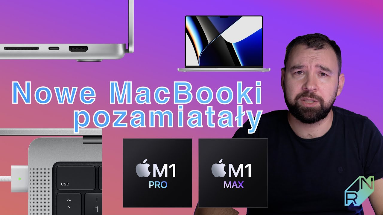 Nowe MacBooki Pro z M1 Pro i M1 Max - to jest zamieć! | Robert Nawrowski