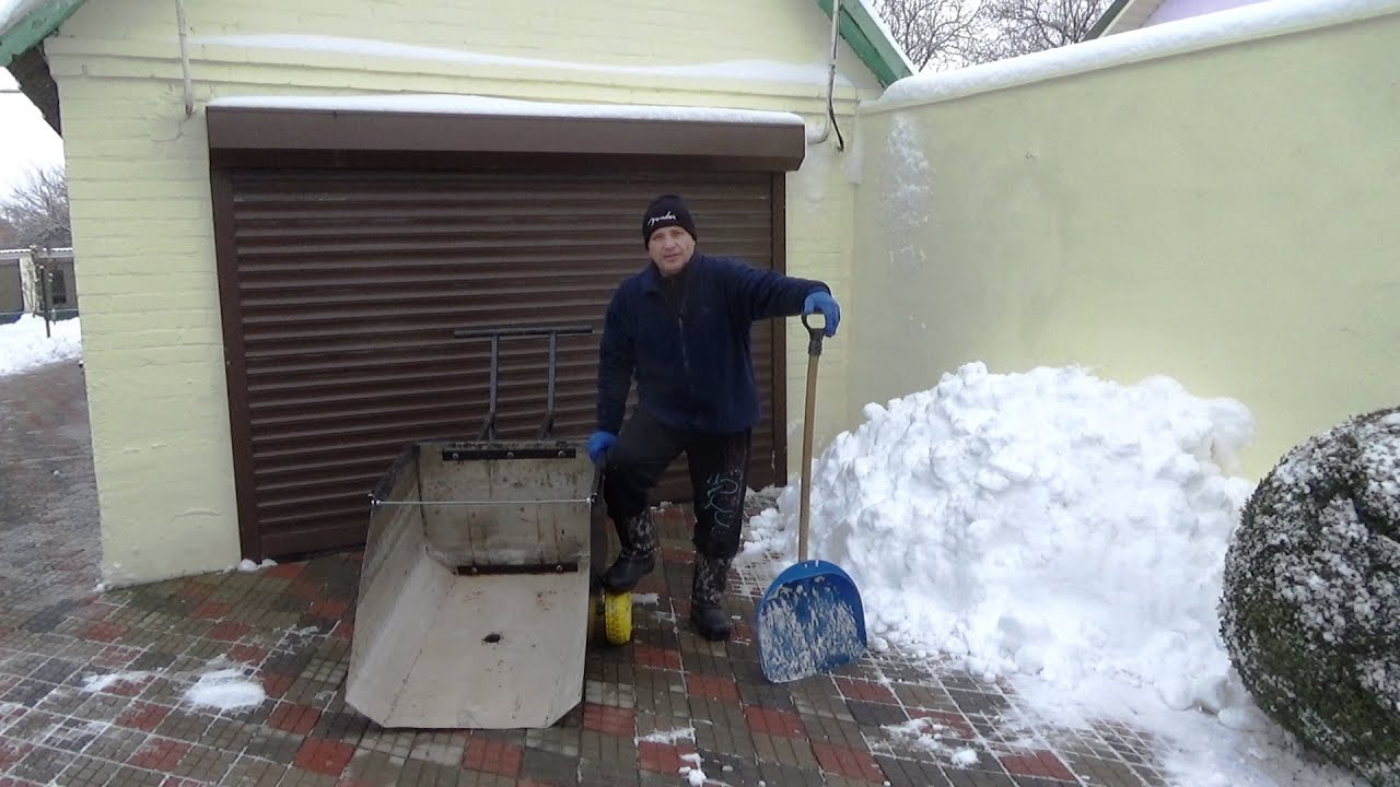 #лопатадляснега #снегоуборщик Ковш для  уборки снега