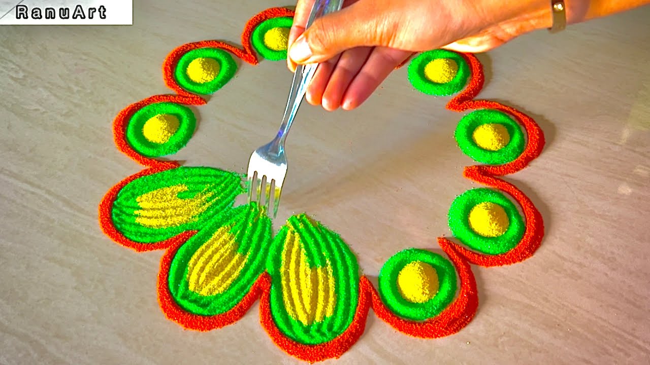 festival rangoli | diwali rangoli | sankranti muggulu | pongal kolam | traditional rangoli ✨Ranu Art