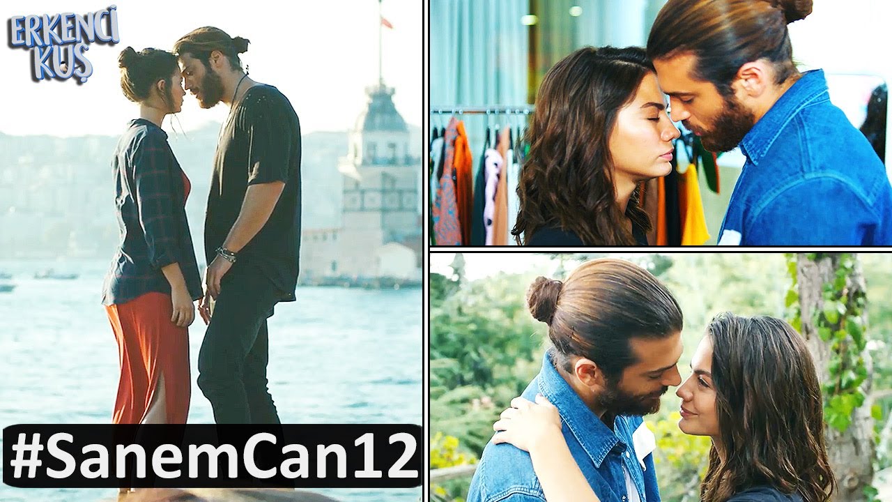 Erkenci Kuş 12. Bölüm Can❤Sanem Tüm Sahneleri
