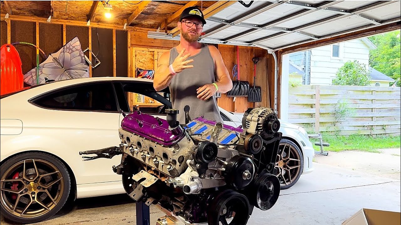 LS1 Swap ep. 4 (T56 Slave cylinder install & oil pan)