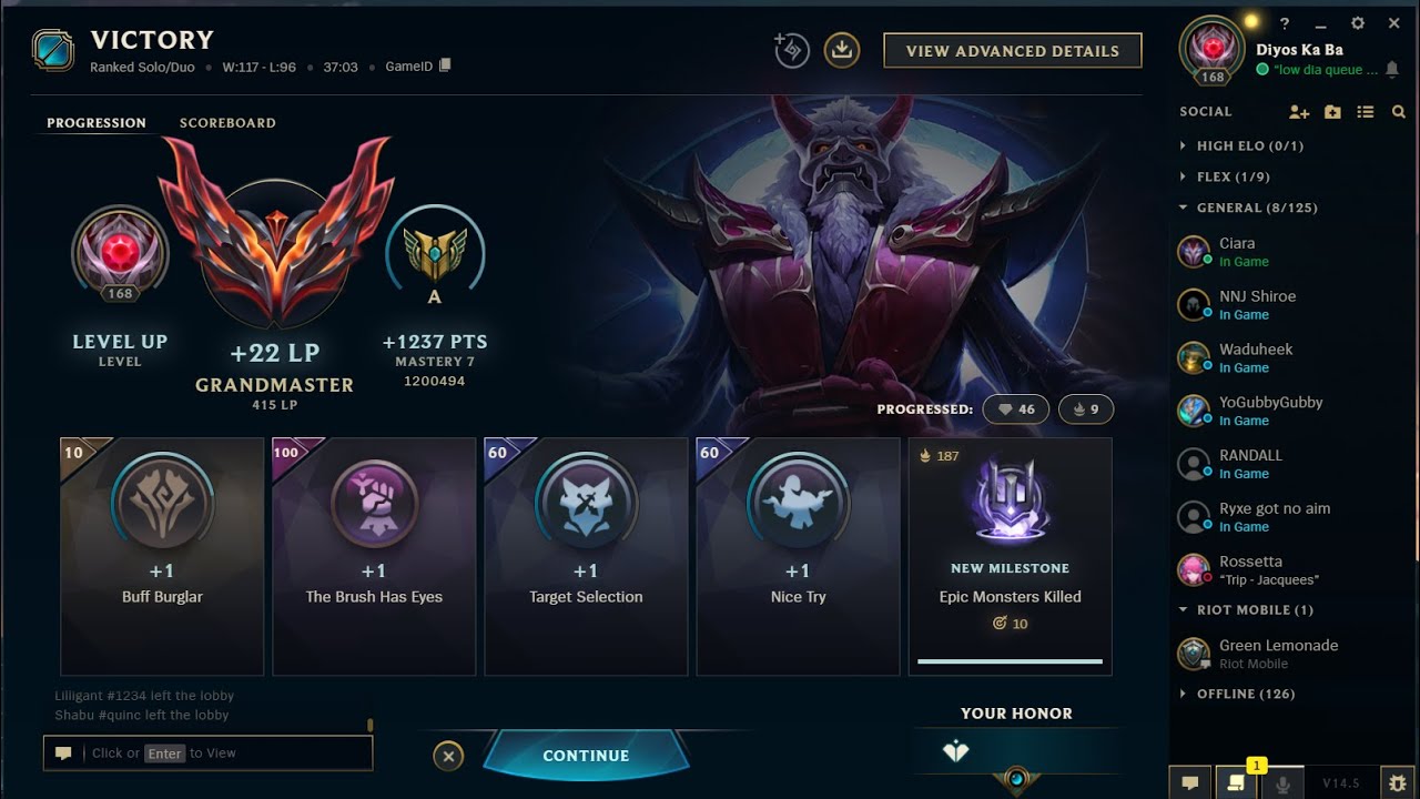 GM Zilean Jungle vs Challenger Yi Jungle  -  Patch 14.5