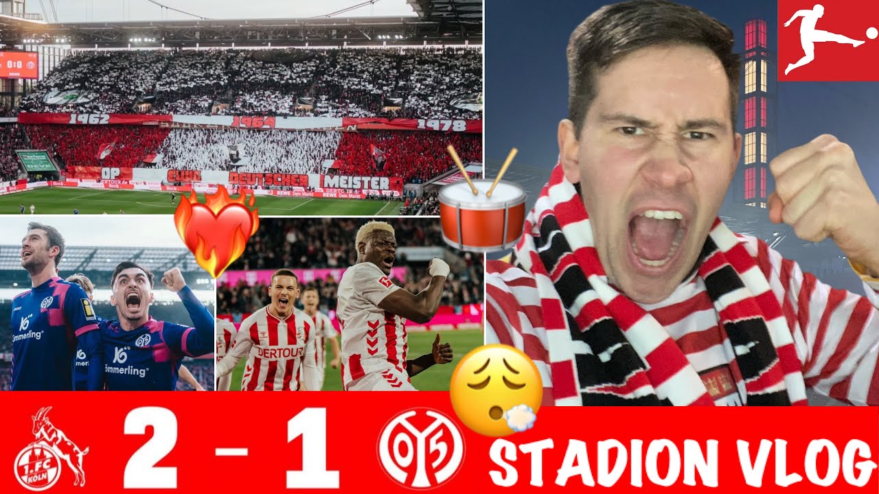 ALAAF GEGEN HELAU | 1. FC Köln vs 1. FSV Mainz  05 | STADION VLOG