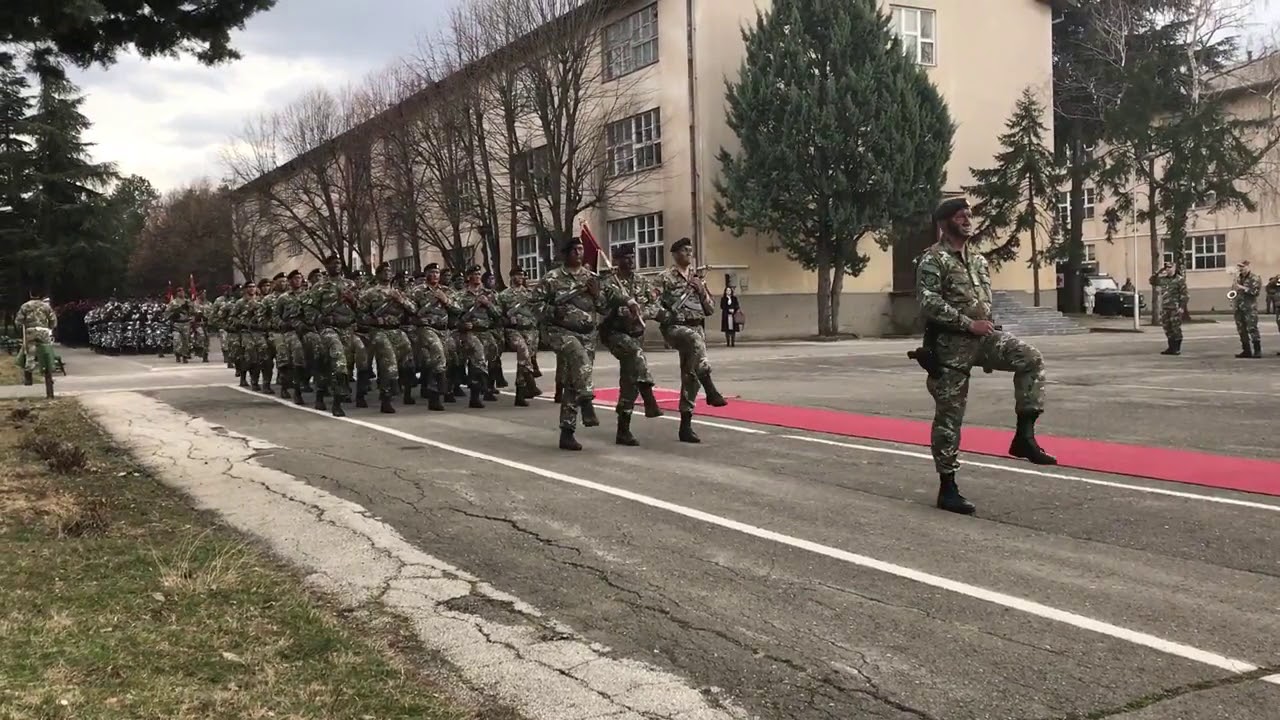 Macedonian Army Special Forces Parade