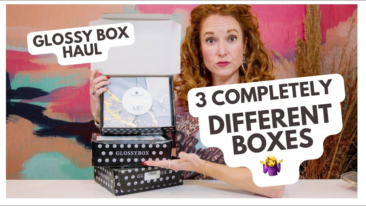 Glossy Box Haul 2022 - Monthly Boxes + Limited Edition Add-on Boxes + Exclusive Coupon Codes