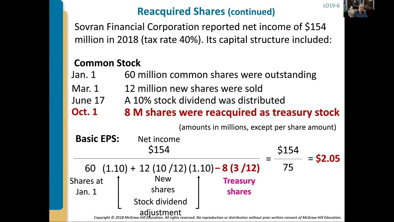 Intermediate Accounting: Earnings Per Share Lecture (19-2a)