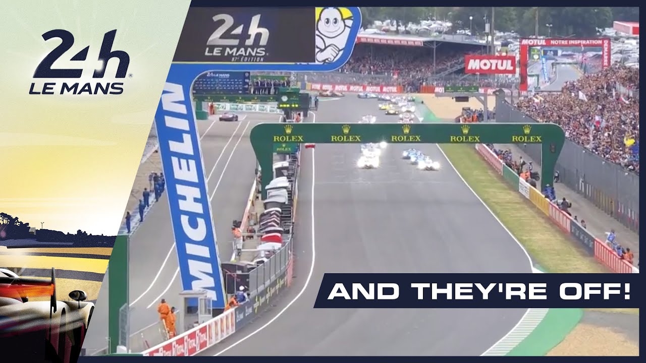 24 Heures du Mans - And they're off !