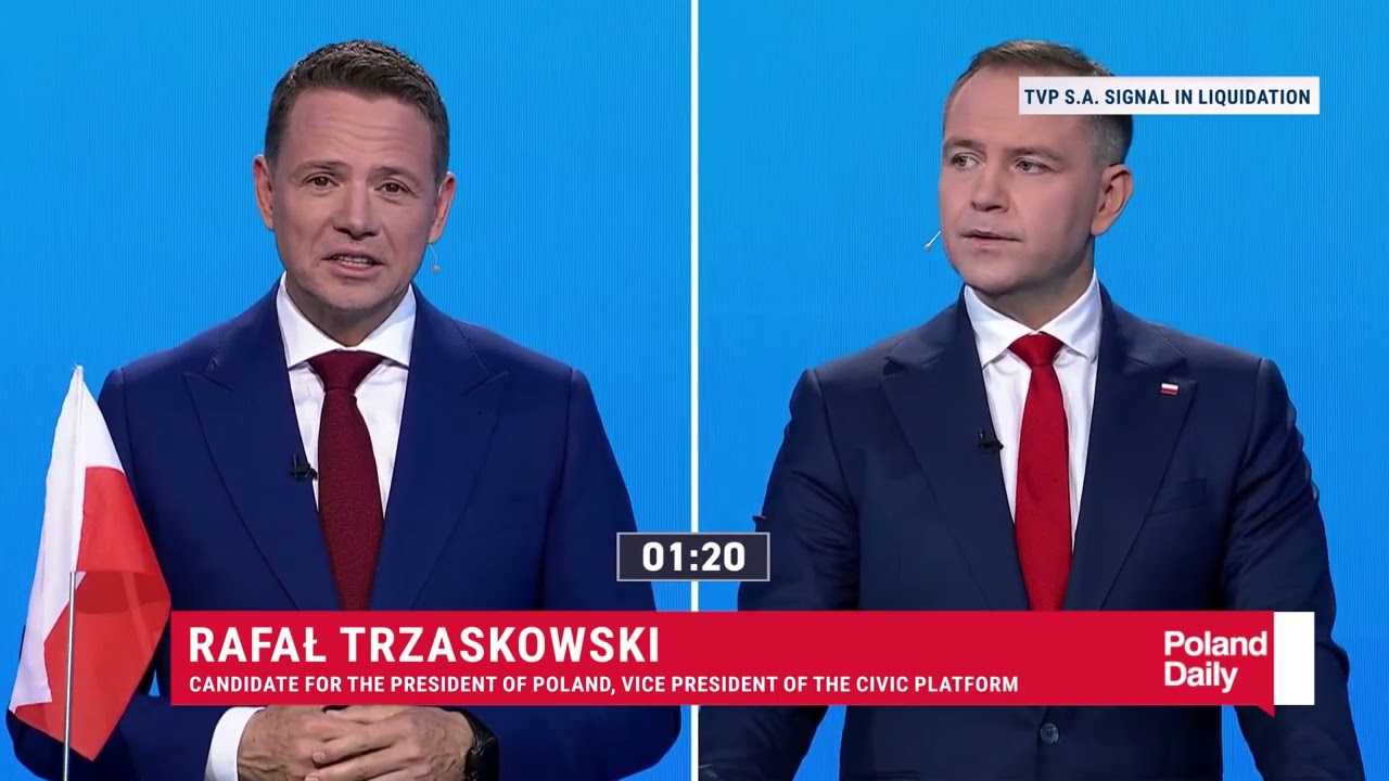 Poland&rsquo;s Presidential Debate 2025: Trzaskowski vs. Nawrocki &ndash; Key Moments