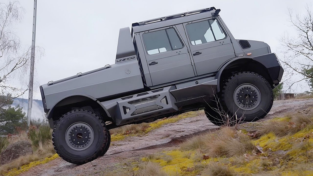 New 2026 Unimog Luxury goes offroad! First Look in real life! 