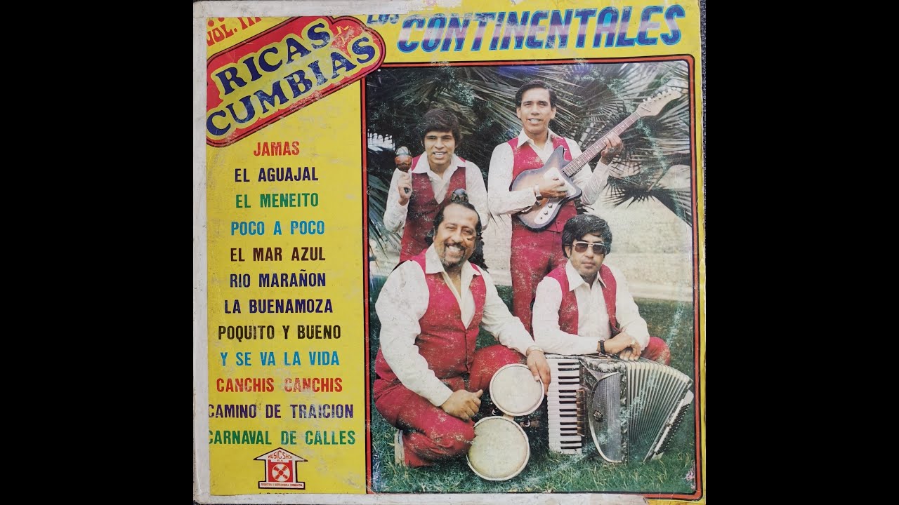 Los continentales-poco a poco (cumbia Peruana) 1982