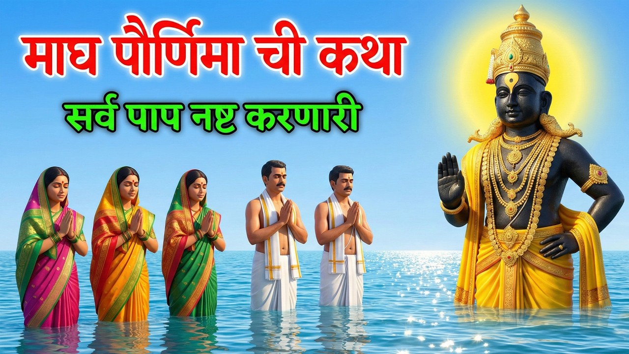 माघ पौर्णिमा ची कथा ऐकल्याने सर्व दुख दूर होतात गरीबी दूर होते Magh Paurnima