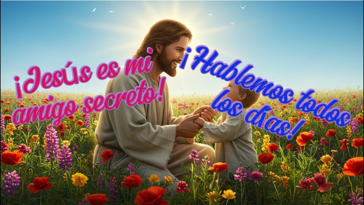 🚂✨Canción Cristiana para Niños  🎶✨ Habla con Jesús todos los días ✨Canciones de estudio de la biblia