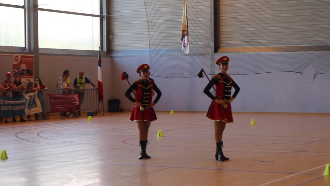 LBDE - Championnat de France 2018, AMF - Duo Seniors Canne-Major - Médaille d'Or