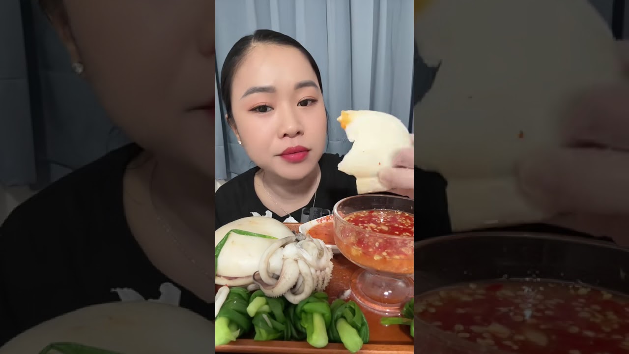 Mấy bà thích ăn mực này làm món gì ❤️##mukbang##ancungtiktok##muchaphanh
