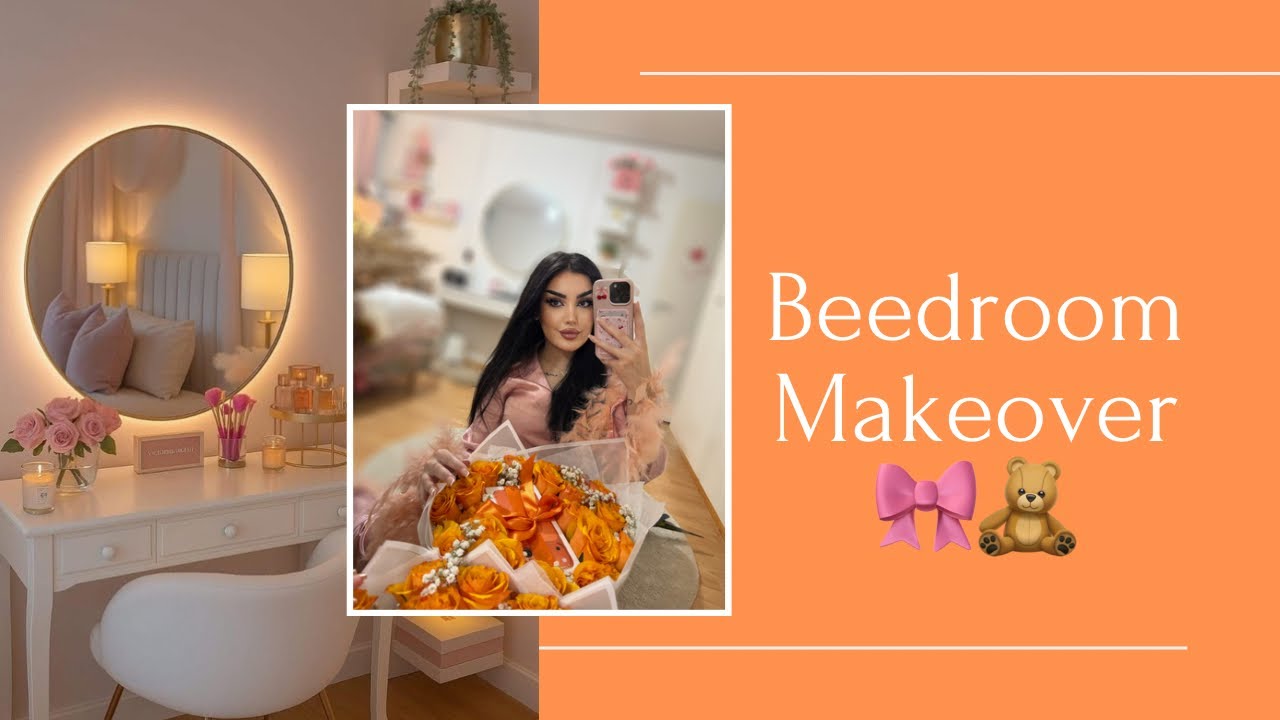 ✨ Bedroom Makeover 🎀 | دوماهيك گوهرينا غورفا من ل فينلەند بەرى سەفەرێ بكەم 🧸😭