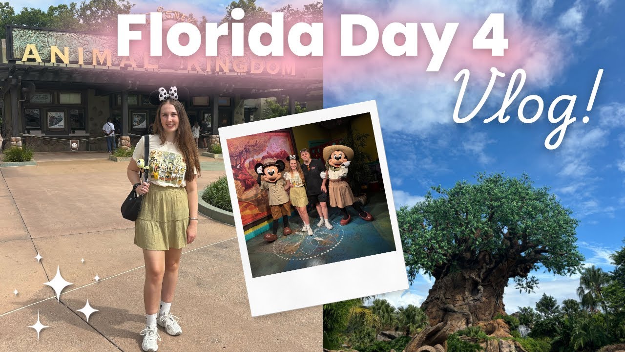 ФЛОРИДА, ДЕНЬ 4, ВЛОГ ✨🌳 Завтрак Denny's | Animal Kingdom | Chick-fil-A | Chili's ☕🍳💚🦁🌶️