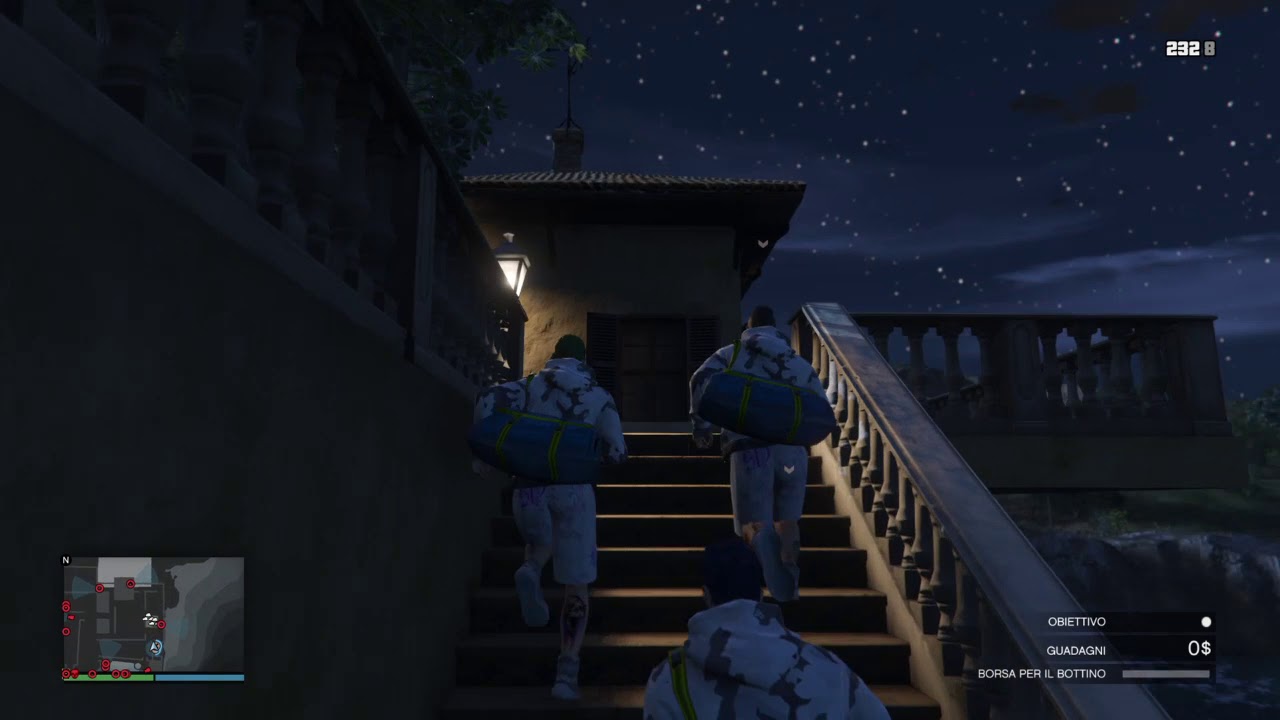 The Cayo Perico heist ,obbettivo  collana di rubini,veicolo d’approccio : barca di pattuglia