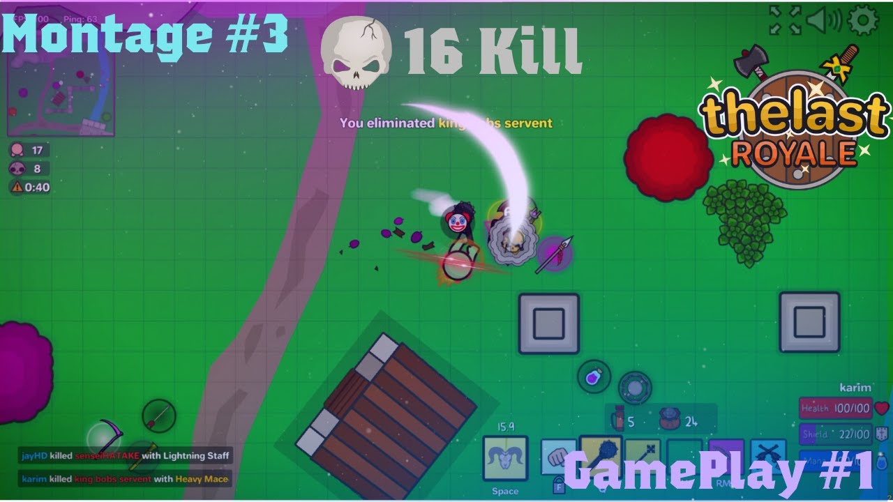 thelast.io Montage#3 Gameplay#1