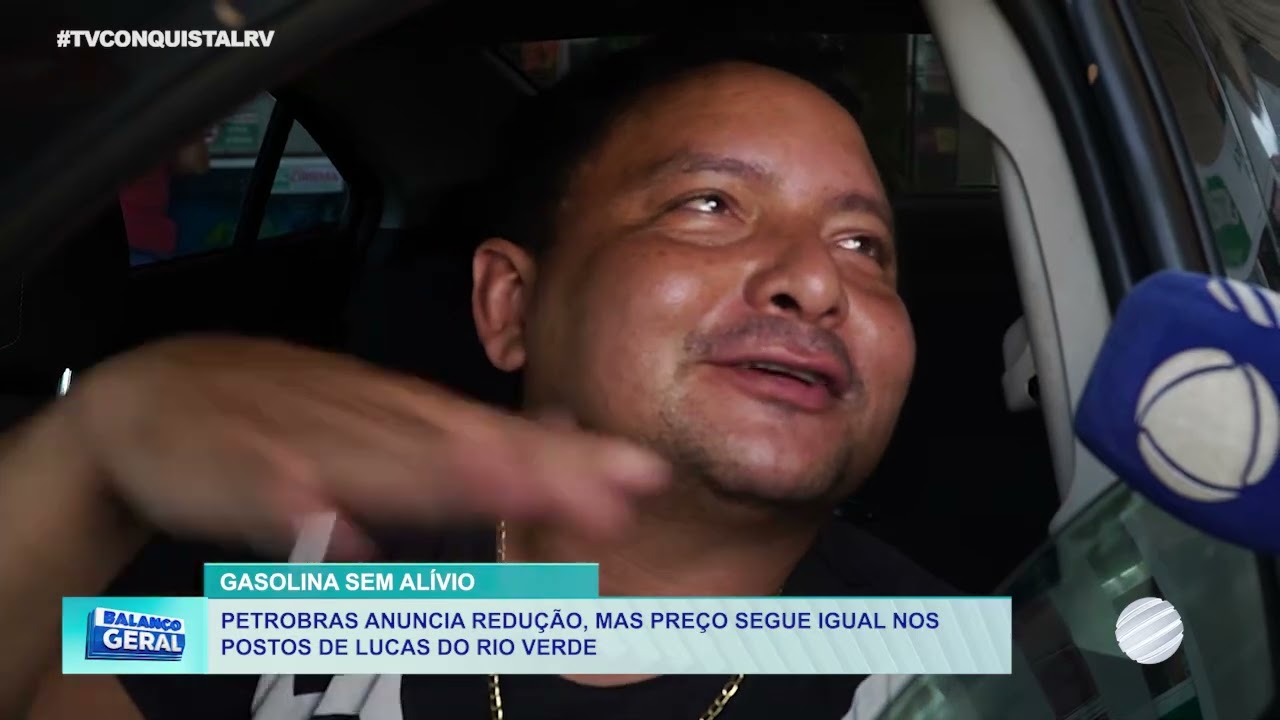 Gasolina tem redução anunciada, mas alívio ainda não chega aos motoristas de Lucas