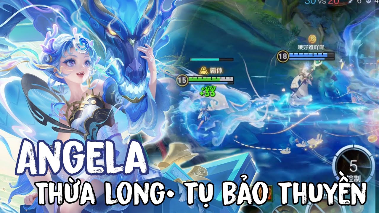[ Honor of Kings/VGVD ] Skin truyền thuyết gắn mác sử thi của Angela (Tụ Bảo Thuyền)