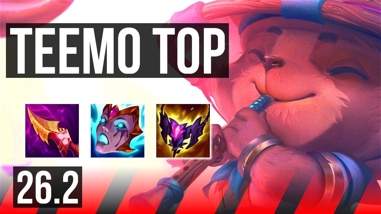 TEEMO vs DARIUS (TOP) | KR Master | 26.2