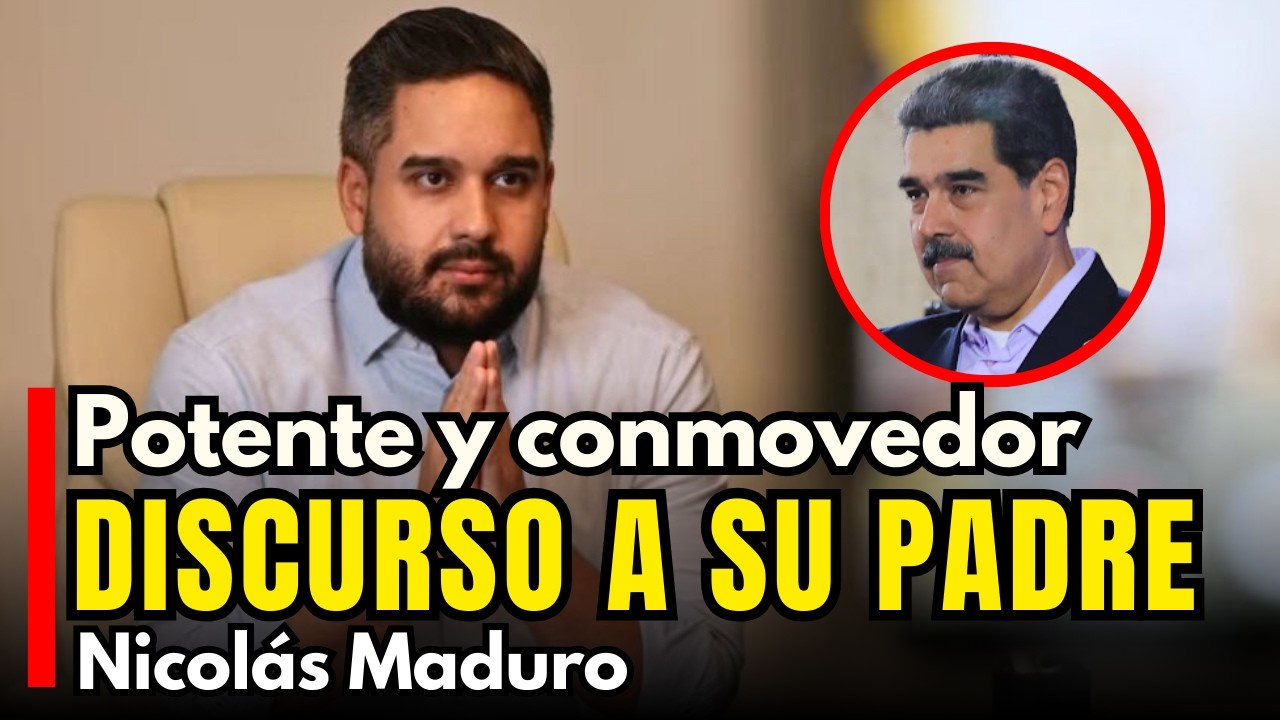 ¿Qué dijo el hijo de Maduro en su discurso histórico?